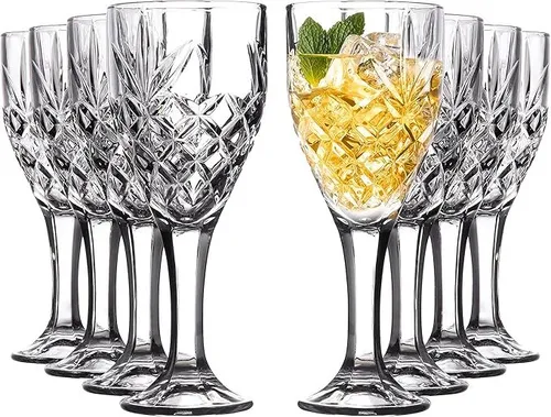 Clear Glass Goblet