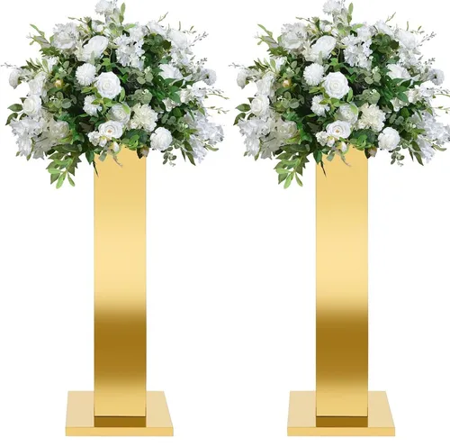 Gold Stainless Steel Centerpiece Stand