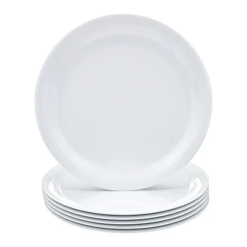 A LA CARTE- White Plastic Plate For Charger Tableware