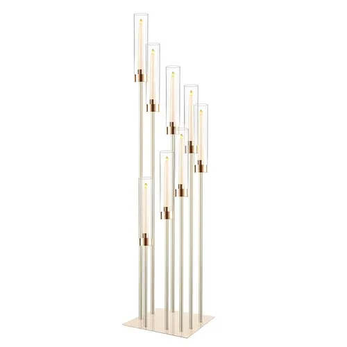 8 Arm Acrylic Floor Candelabra