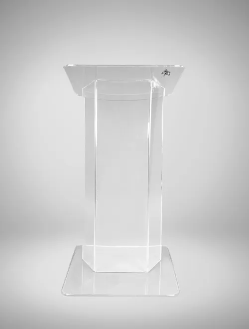 CLEAR ACRYLIC PODIUM