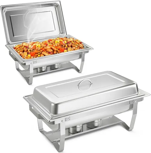 9 QT Chafing Dish Silver