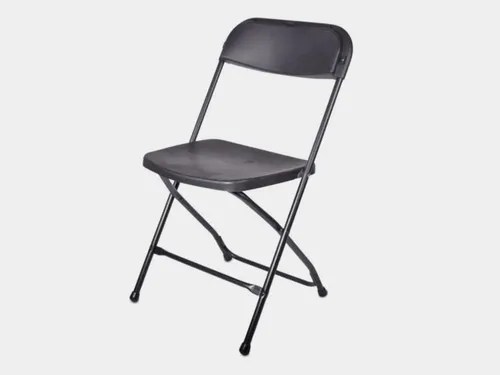 Klapstoel zwart