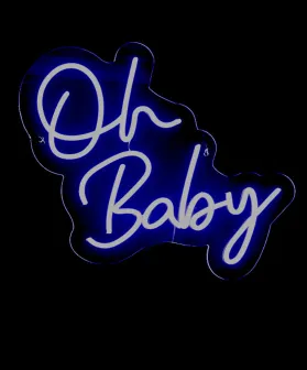 LED Neon Sign - Oh Baby 