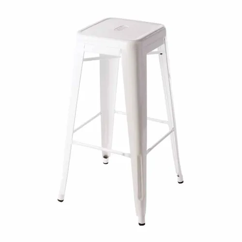 tolix stool - white