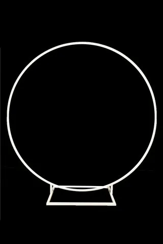 Circular White Backdrop