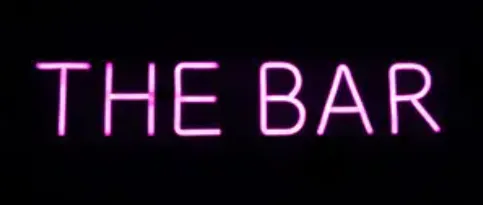 LED Neon Sign - The Bar 