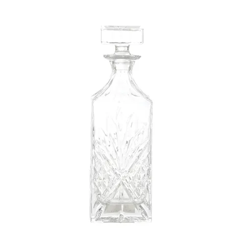 Decanter Cut Glass Tall 