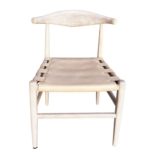 Pink Leather Dining Chair