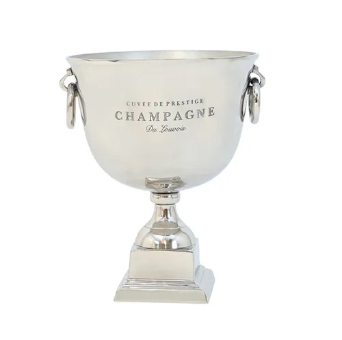 Nickel on stand ice bucket