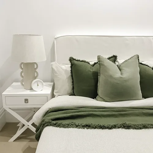 QB Green Pin Stripe Set