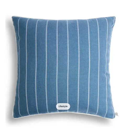 Outdoor Blue Stripe Cushion