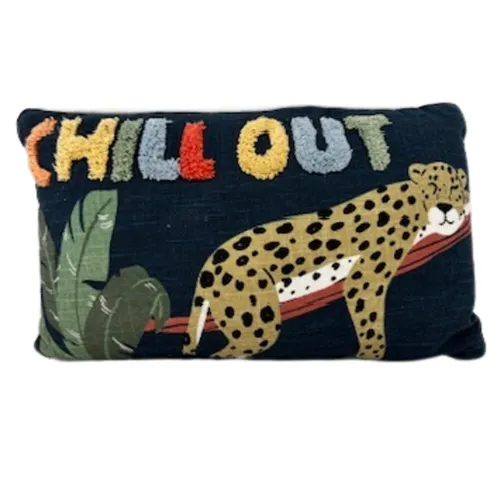 Chill Out Leppard Lumber Cushion