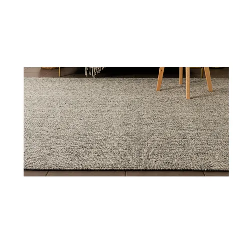 Wool Hand Loomed Rug Grey