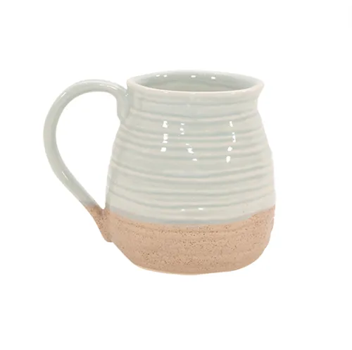 Ceramic Mint & Sand Jug Small
