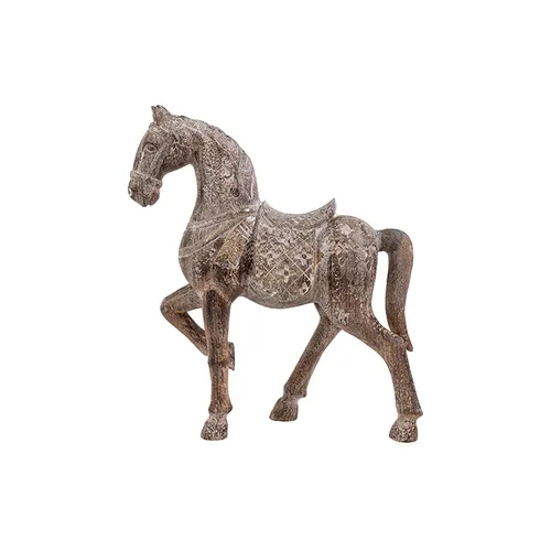 Horse resin warhorse