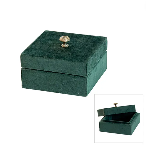 Velvet Bottle Green Box 