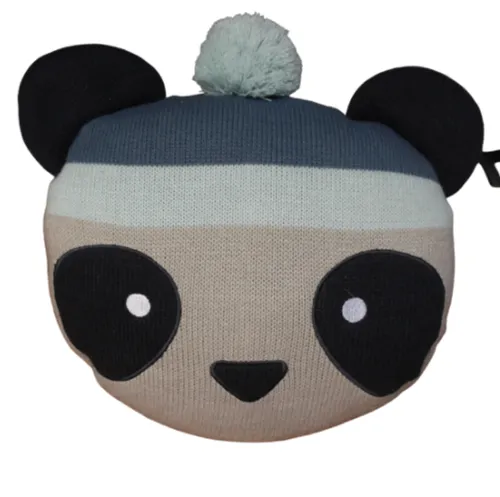 Kids Panda face poly cushion