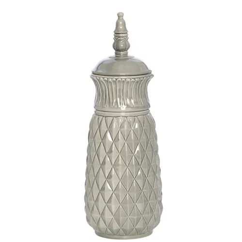 Grey Ginger Jar Large