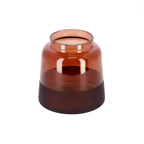 Narela Two Tone Glass Vase Small