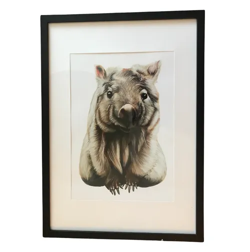 Wombat wall art