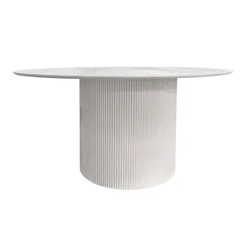 Bianca White Round Dining Table