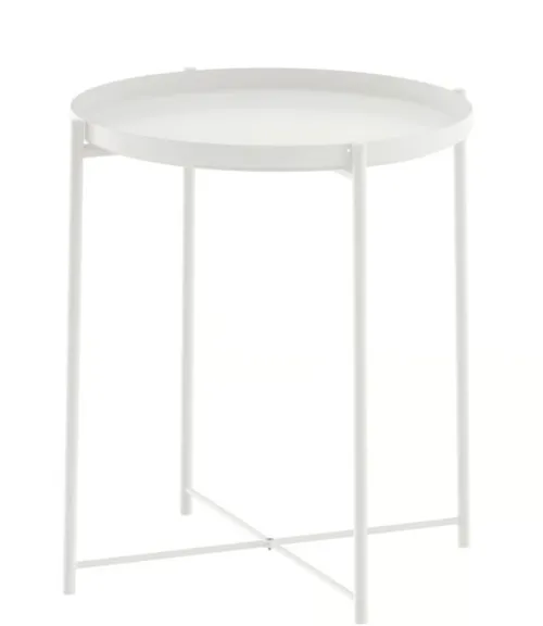 Outdoor Tray Table White