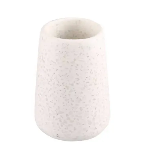 Terrazzo Cream Toothbrush Holder