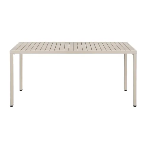 Cream Outdoor Table Rectangle