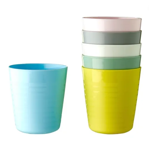 Pastel Plastic Cups 