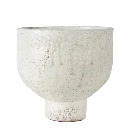 Bolero Small White Vase