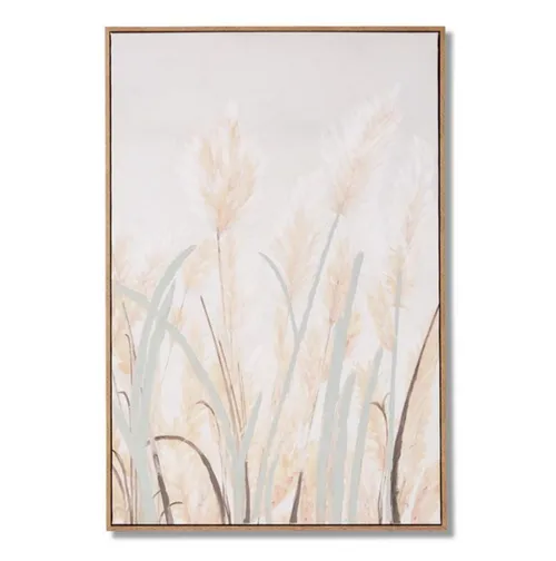 Pampas grass canvas art 