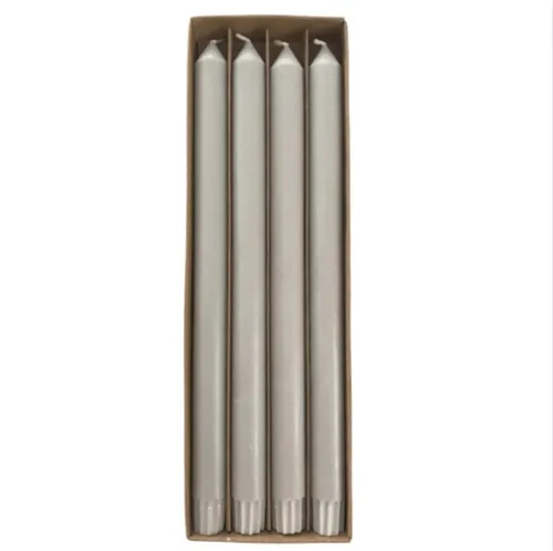 Basic Grey Taper Candle