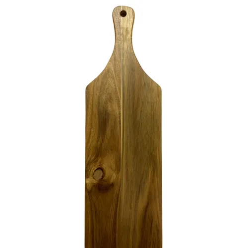 Wooden chopping board dark rectangle