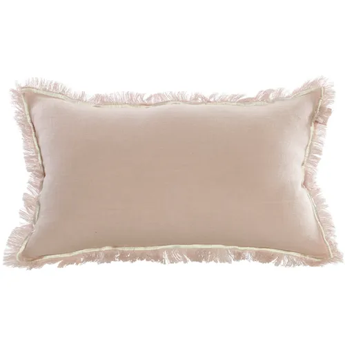 Pink linen fringe with stitching poly lumber