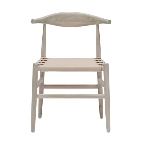 Pink Leather Dining Chair