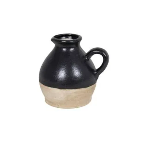 Black Terracotta Jug Medium