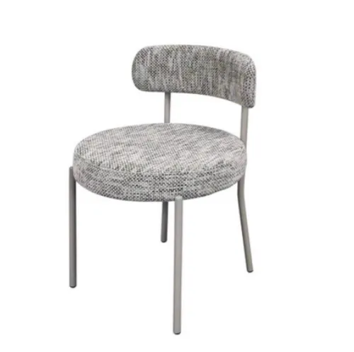 Salt & Pepper Fabric Dining Chair