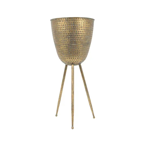 Bronze planter 3 leg sml