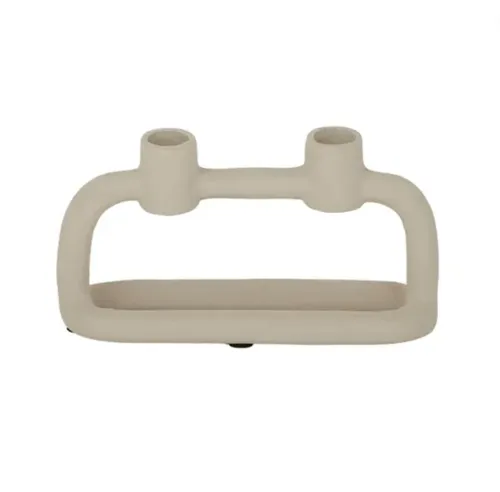 Metal Double Candle Holder