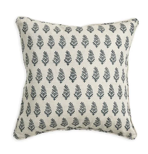 Walter Lucknow Indian Teal Cushion