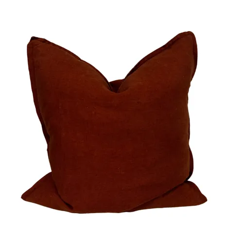 Red Linen Cushion