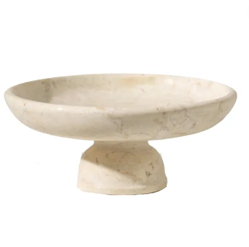 Stone Hand Made Podium Bowl Small