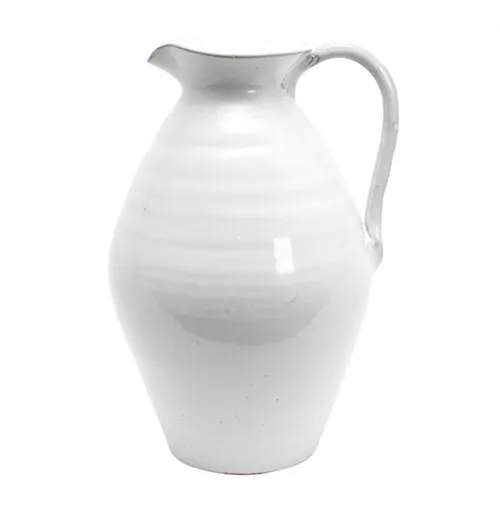 White Ceramic Jug