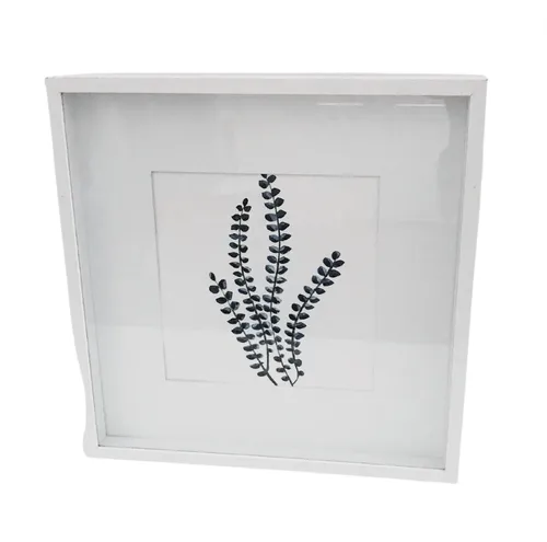 Navy coral art print 2