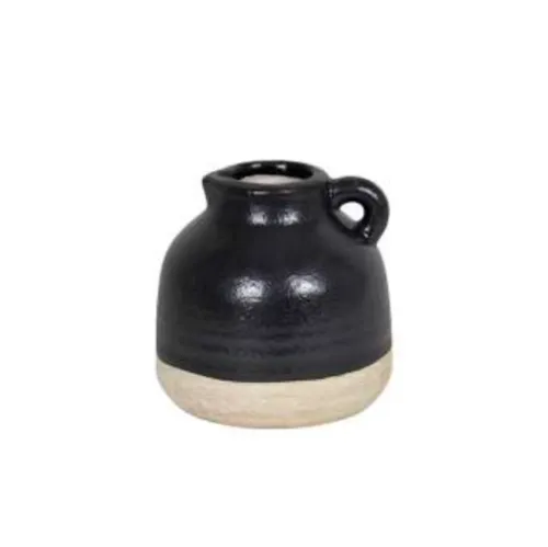 Black Terracotta Jug Small