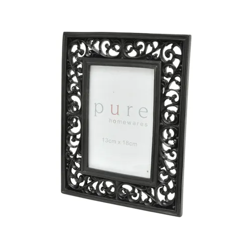 Resin Filigree Black Frame