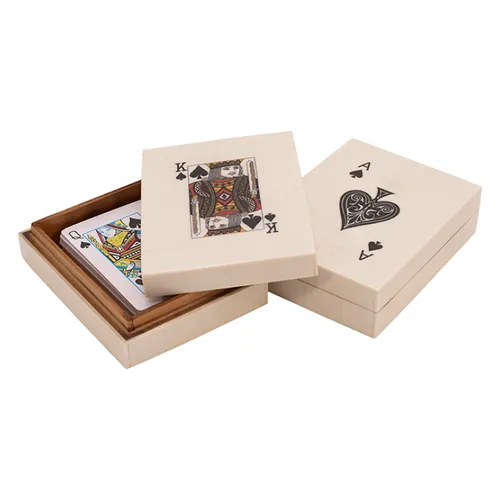 Resin Card Box King Ace 2Ass