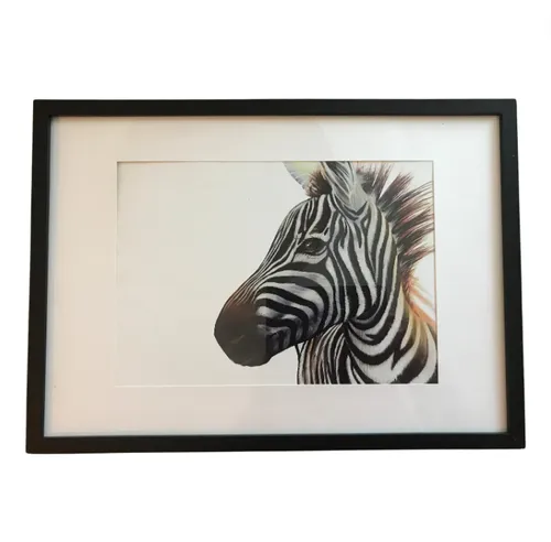 Zebra wall art