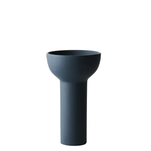 Ceramic blue lucena tall vase